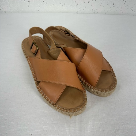 Soludos Shoes - Soludos size 8 Olympia Leather Espadrille Sandals
